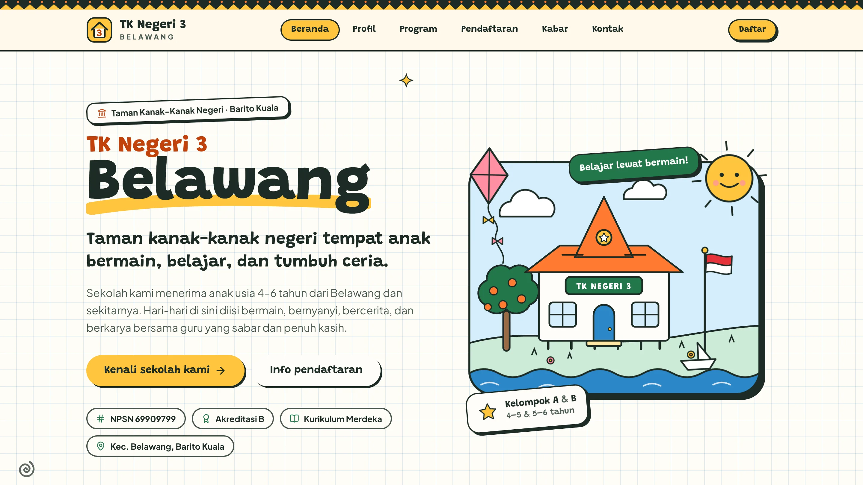 TK Negeri 3 Belawang